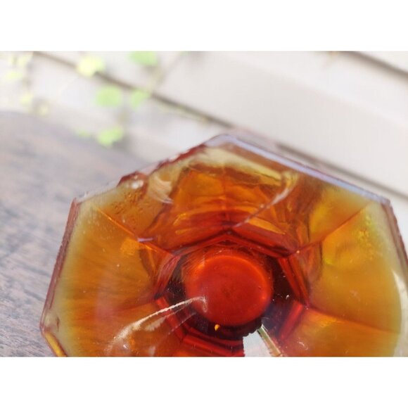 Indiana Glass Heirloom Swung Vase --AS IS-- READ - Picture 9 of 10